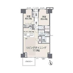 新富町駅 徒歩5分 3階の物件間取画像